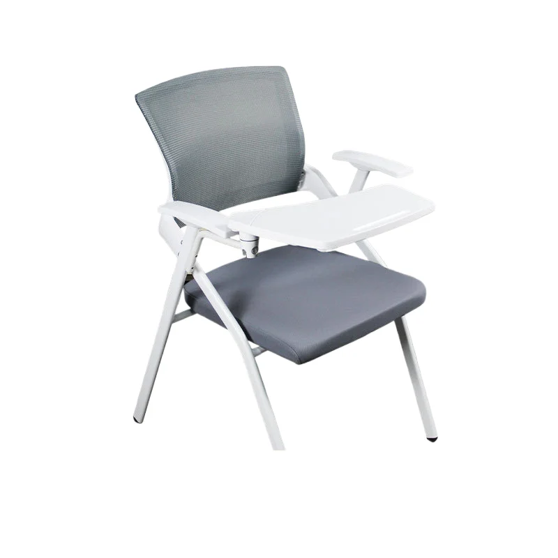 Folding Training Chair with Tablet Writing Board Room Office Conference