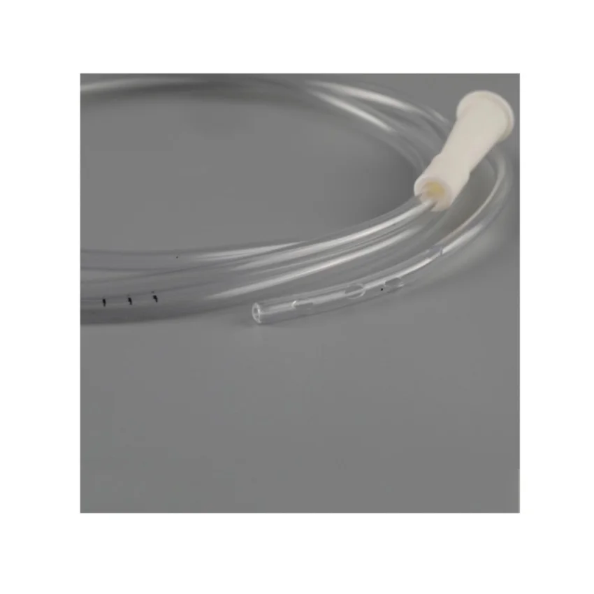 Medical disposable PVC enteral stomach gastrostomy feeding tube