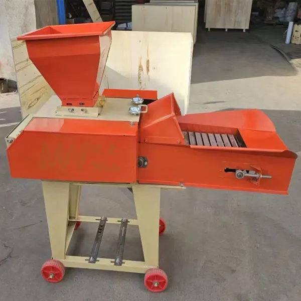 Electric Household Corn and Straw Chopper - Fast Discharge, Easy to Use