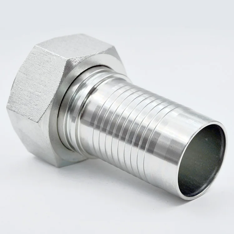 FJX90-04-04 - 1/4 Hose x 1/4 JIC 37 Female  90 Hydraulic Hose Swivel Fittings