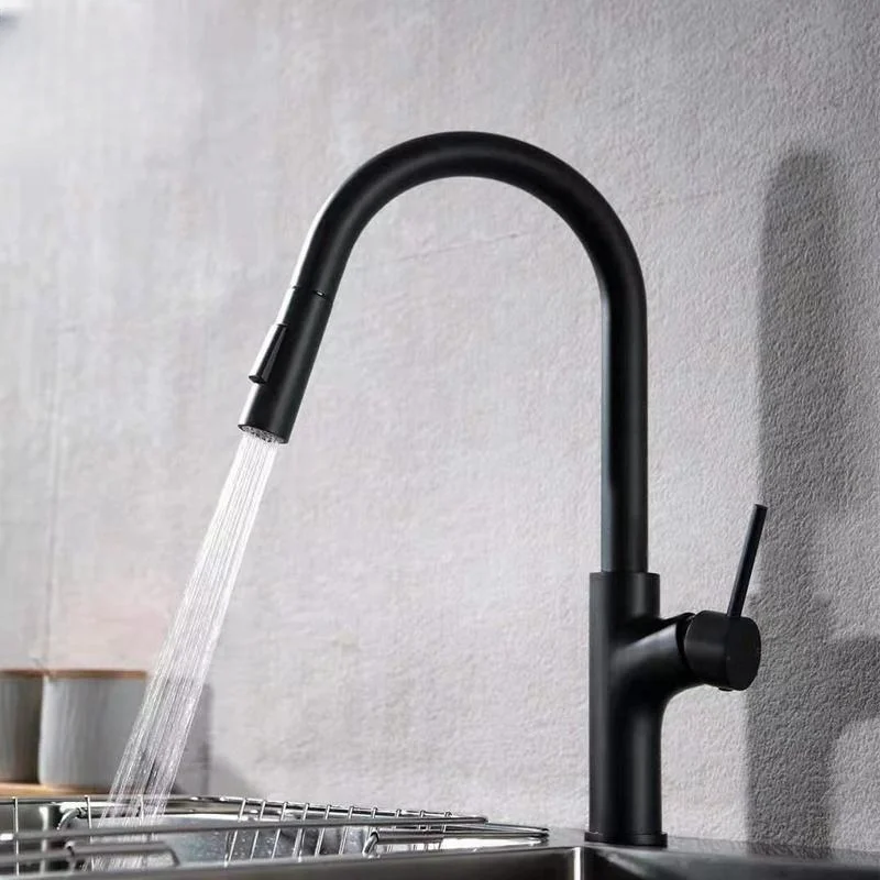 Traditional Kitchen Taps Single Lever 304 Stainless Steel Brushed 360 Swivel Bathroom And Kitchen Taps