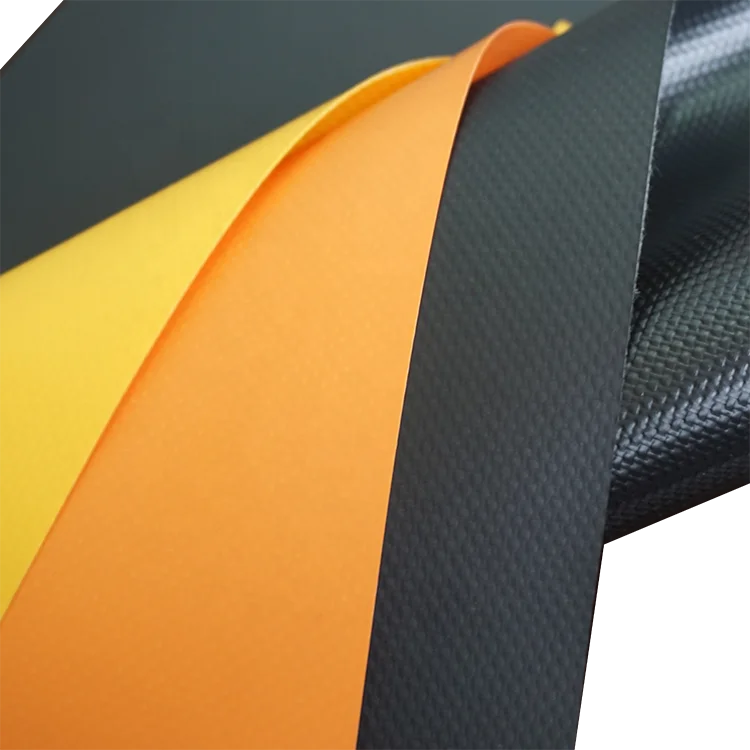 High tensile antistatic polyester fabric flame retardant air duct material for mine and tunnel ventilation