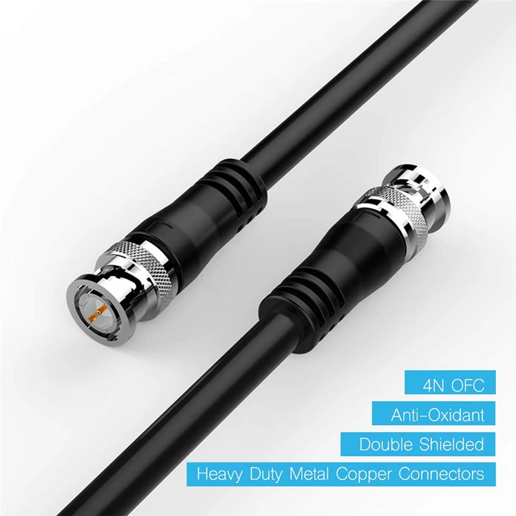 7.0MM BNC HD-SDI cable 75-5 coaxial cable 3G-SDI CCTV cameras extension  cable 1080P