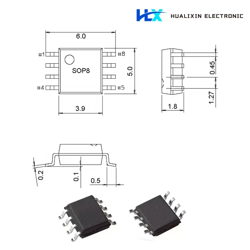 ТРАНЗИСТОР IRF8707TRPBF N-channel 20V 12A SOP8 Power MOSFET оригинальный smd транзистор hualichip интегральная схема ic mos