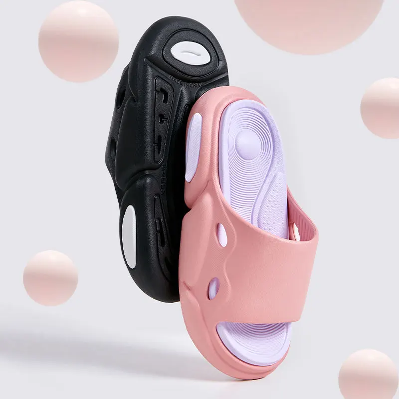 Summer Outwear Outdoor Leisure Couple Sandals Sports Fashion Comfortable Soft Sole Slippers Thick Sole Beach Slippers For Women