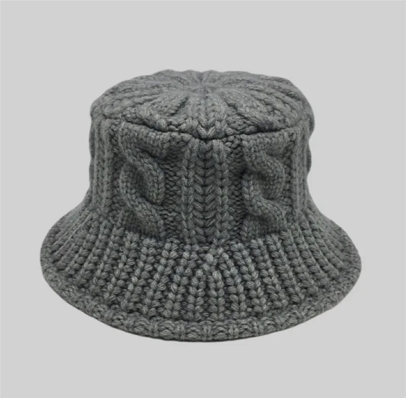 Bucket hats women Customized crochet knit cotton crochet quilted bucket hat