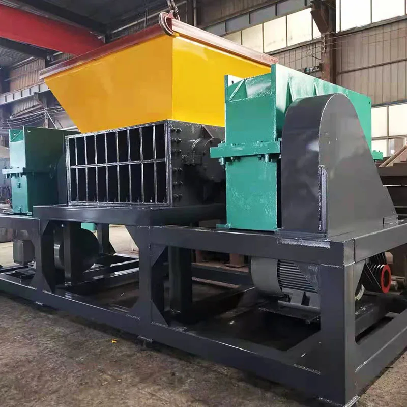 Antomatic Planetary Motor Reducer Tire Shredder Tyre Recycling Equipment