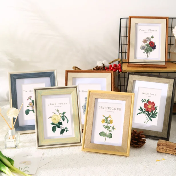 Wholesale Stylish A4 A3 Paper Size Light Plastic Art Picture Photo Frame for home decorate