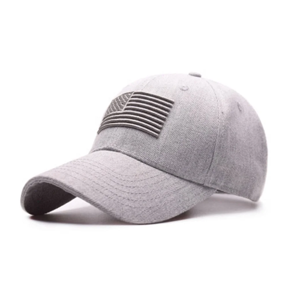 Fashion and leisure for men and women American Flag Embroidery usa flag baseball cap