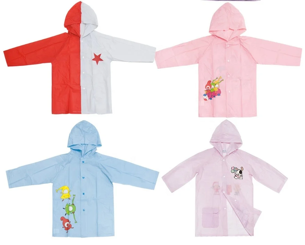 FAMA новый стиль водонепроницаемые высококачественные детские плащи из ПВХ