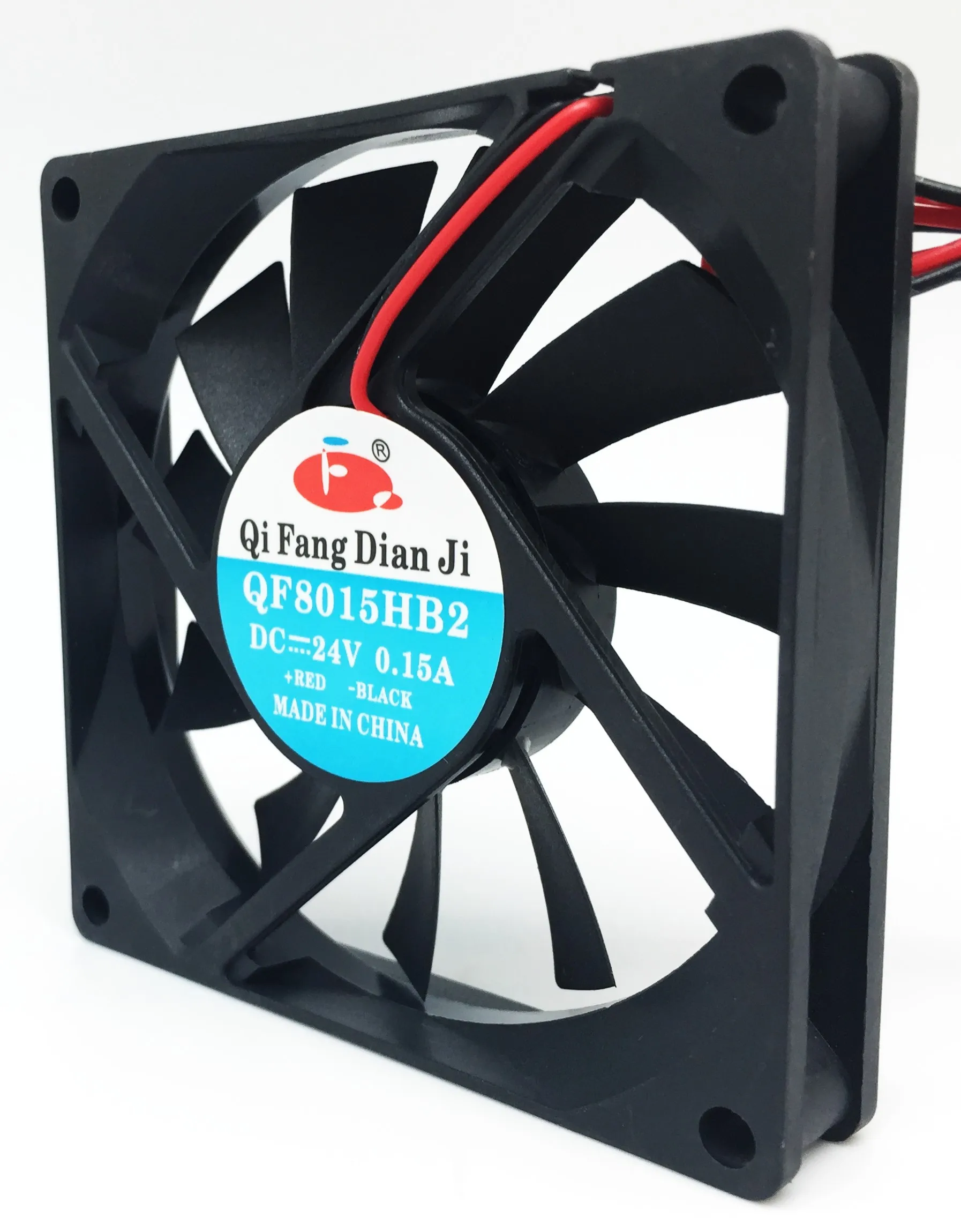 DC24 вольт 2Pin 80 мм 80x80x15 бесщеточный осевой кулер для процессора охлаждающий вентилятор 3D-принтера