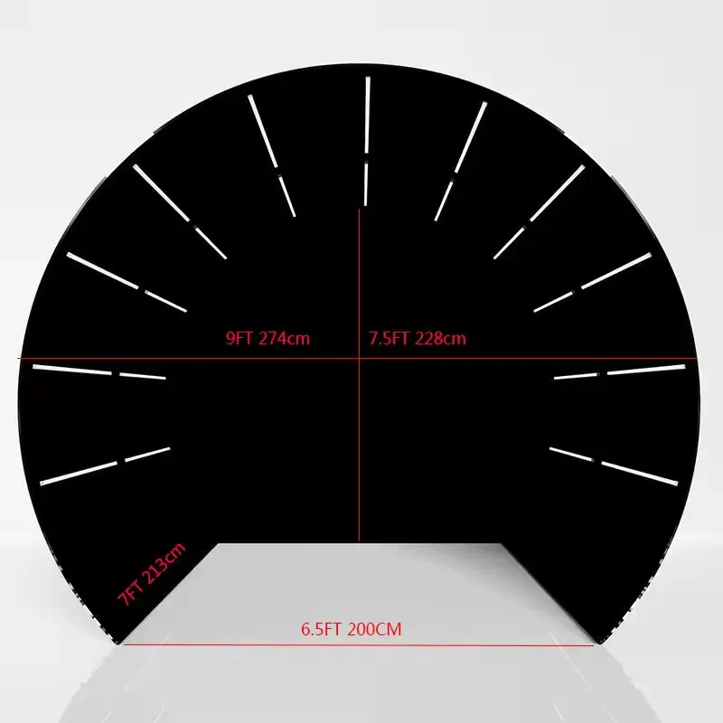 2024 New design RMS Free Custom Logo 360 Booth Enclosure Backdrop camera 360 Photo Booth Backdrops for Wedding Party Events