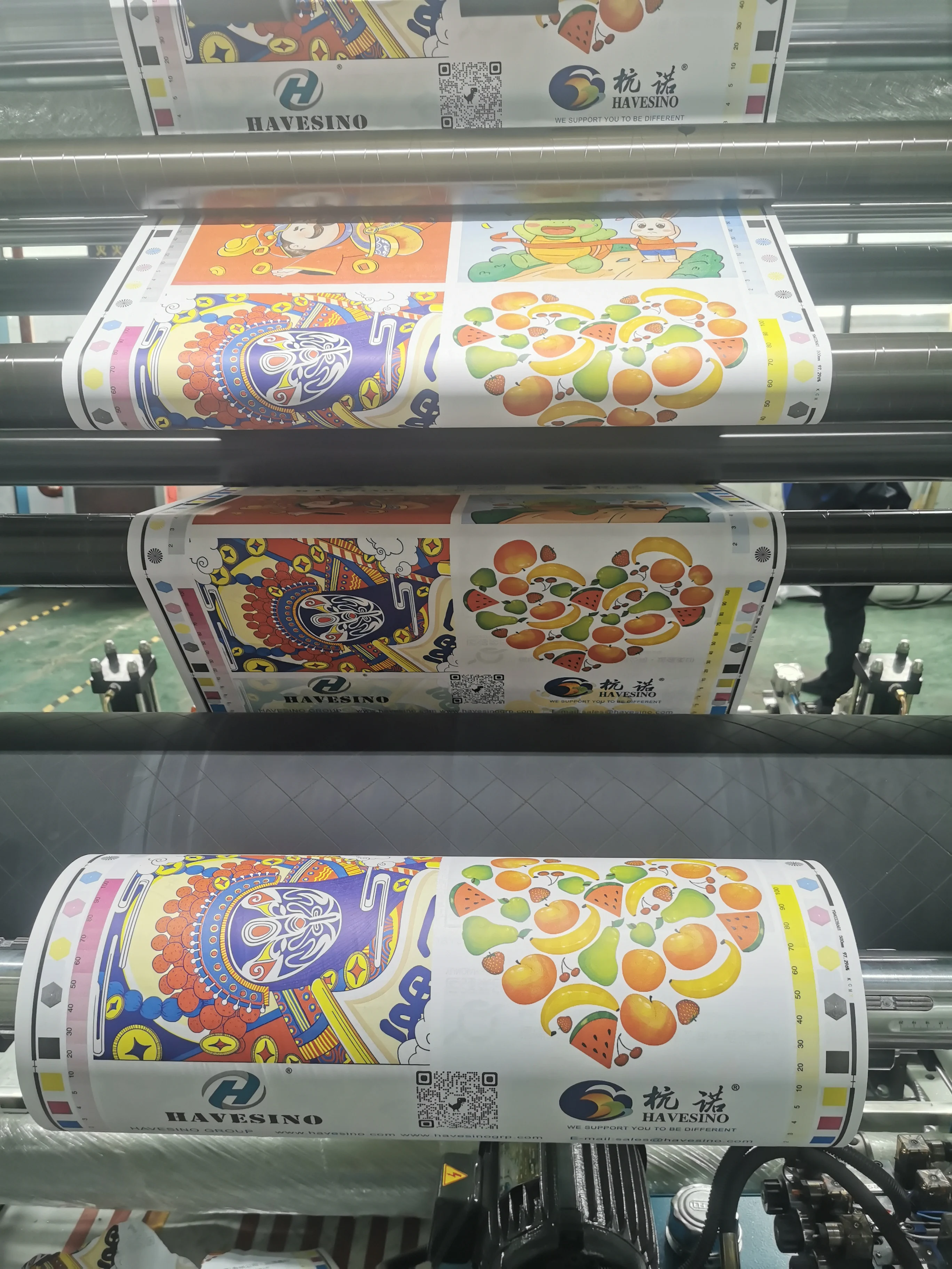 6 Colors Central Drum Paper Cup Paper Bowl Flexographic Printing Machine