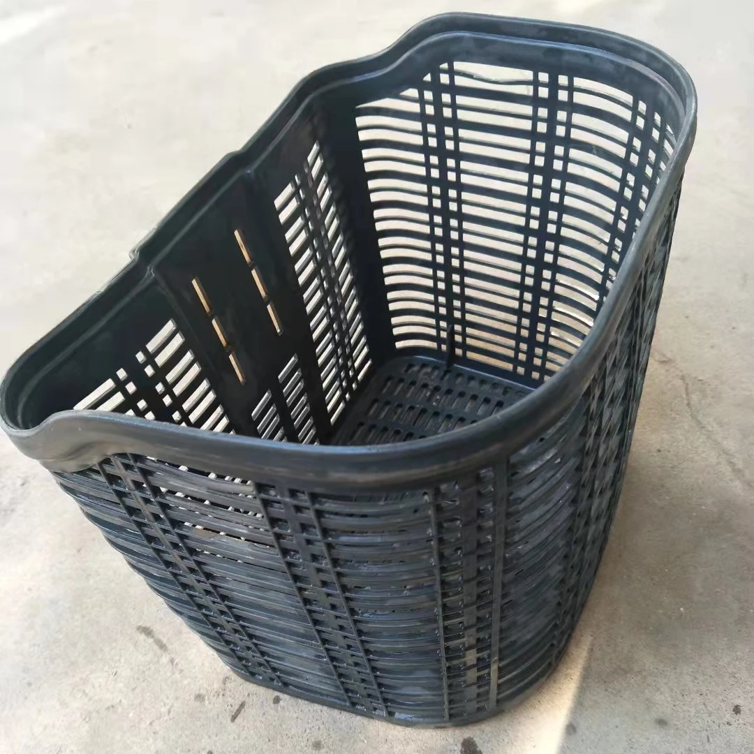 Оптовая продажа, пластиковая японская велосипедная передняя корзина, велосипедная корзина, городская велосипедная корзина