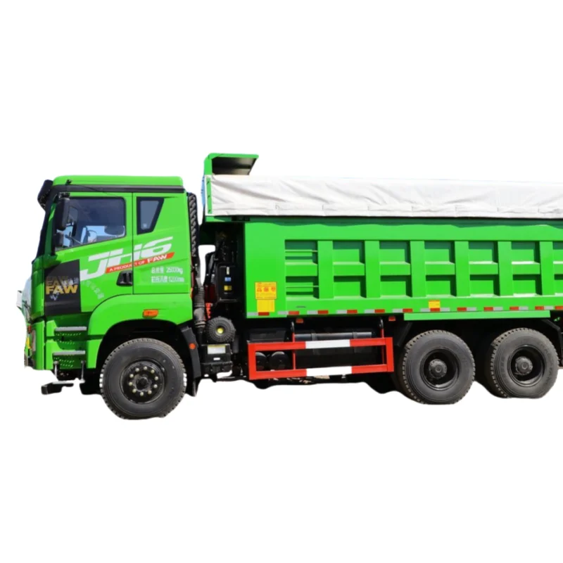 Made in China Qingdao JIEFANG JH6 Heavy Truck 400 Hp 6x4 Drive 5.8 m Dump Is Applicable to Engineering Transportation