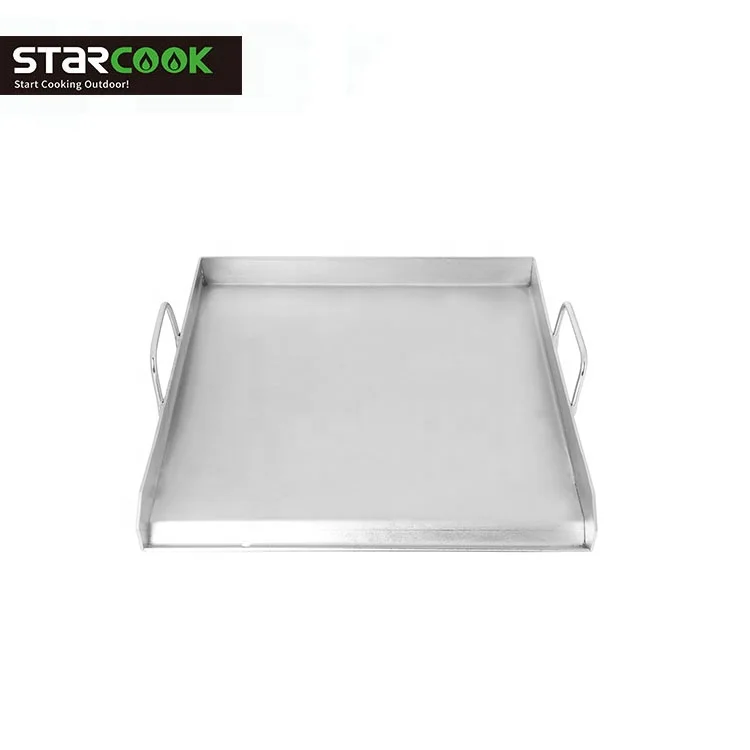  Stainless Steel Plancha For Single Outdoor Gas Burner Cookware