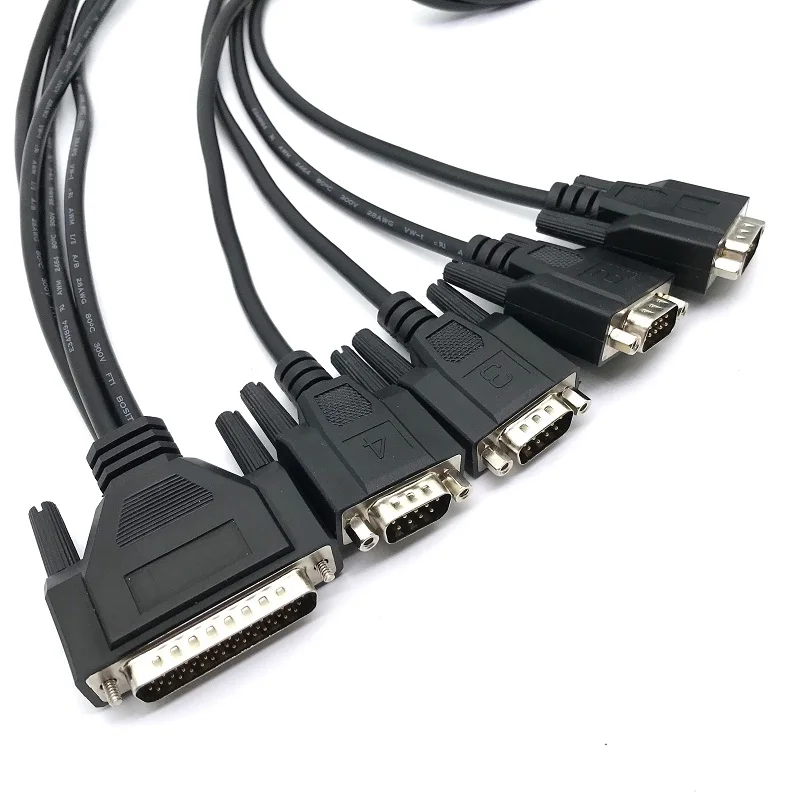 Китай OEM DB 44 до 4xDB 9 кабель для Универсальный PCI шины адаптер карты