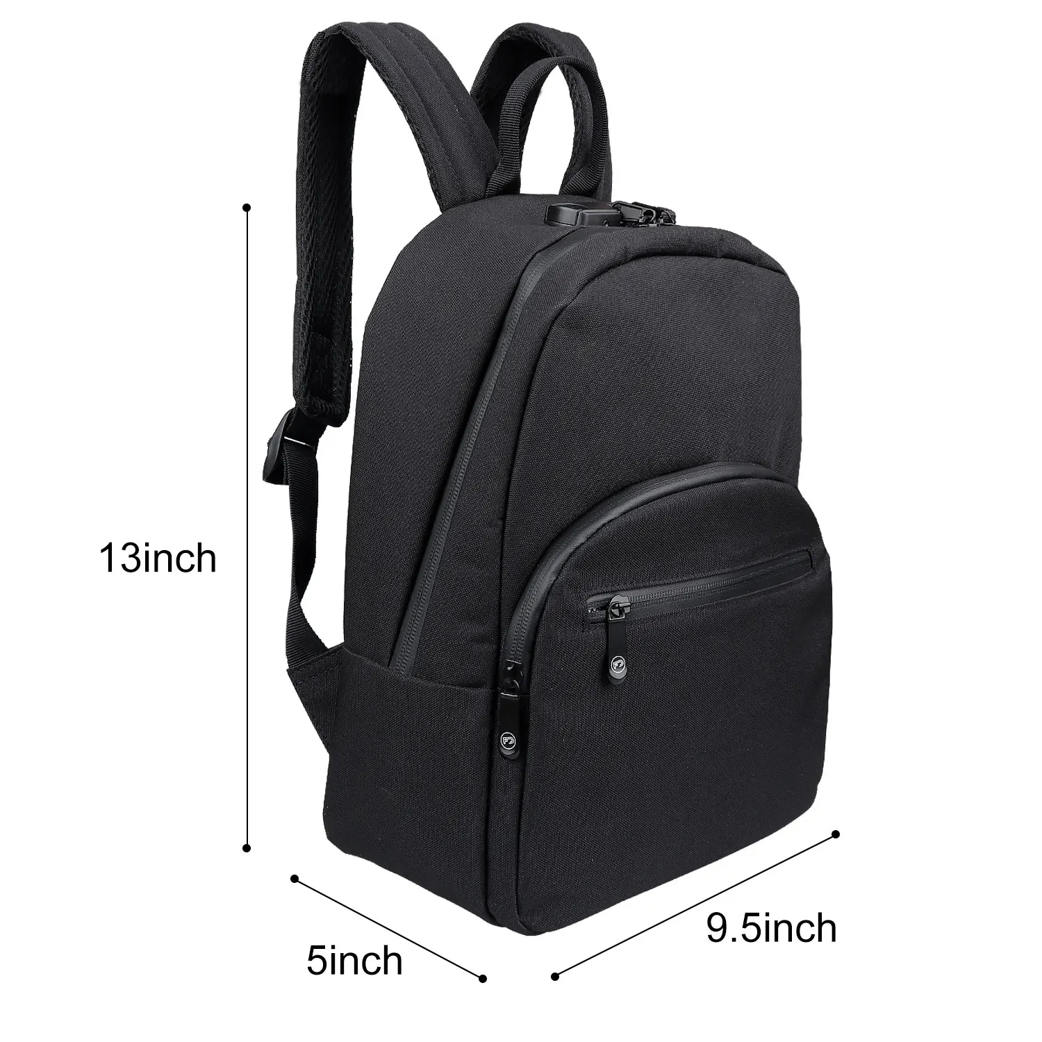 Custom Carbon Lined Odor Proof Pouch with Lock Smell Proof Bag Backpack