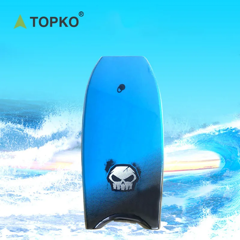 TOPKO oem mini foam surfboard adult children beginner water ski board high quality 33 inch surfboard