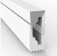 Popular 0410 White Neon tube 5mm width led neon strip for decoration