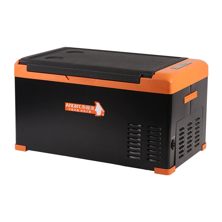 
30L mini horizontal home refrigerator small car travel self driving fridge 12V/24V 