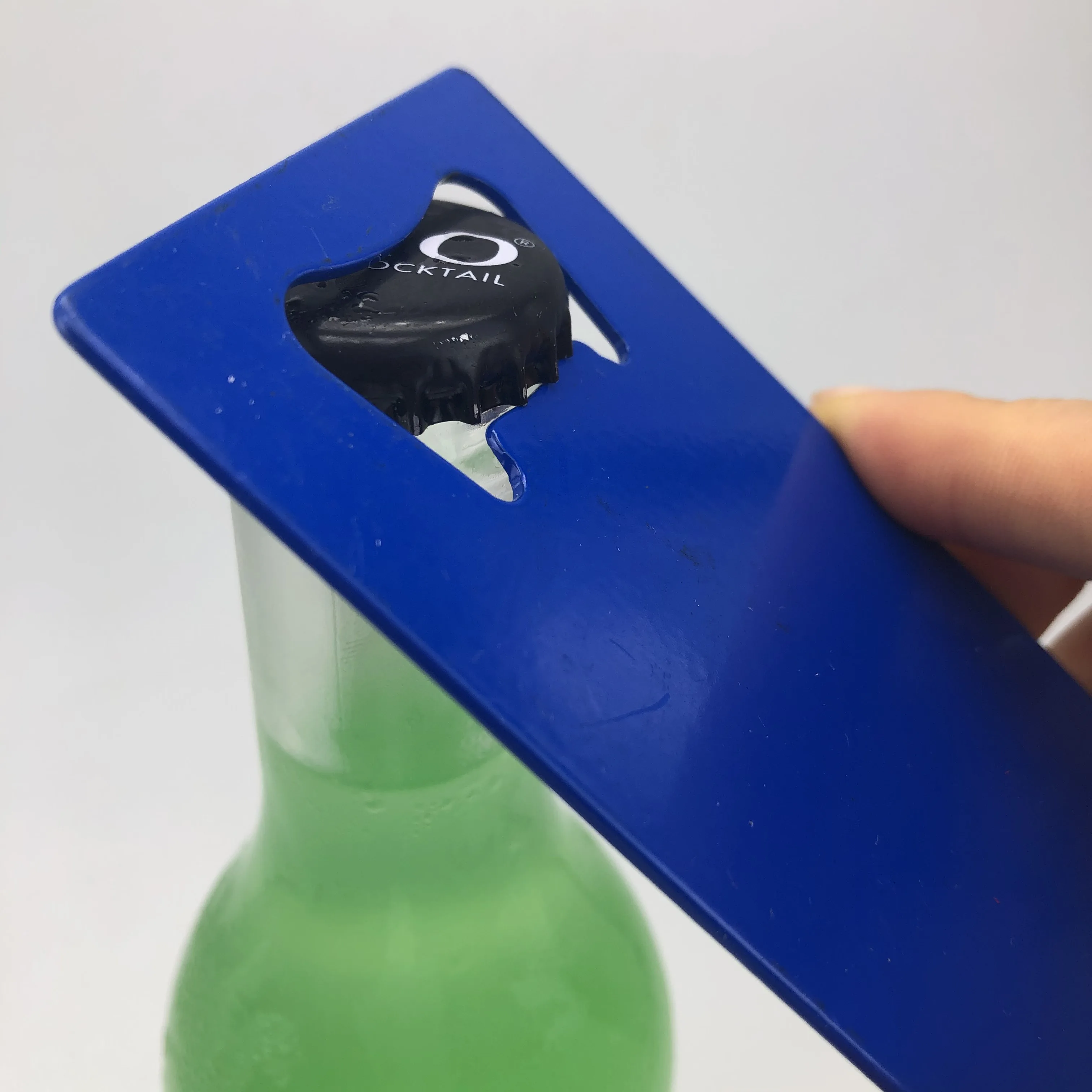 Wholesale Cheap Price!Custom bottle opener,stainless steel beer opener credit card shape,wall mount bottle opener