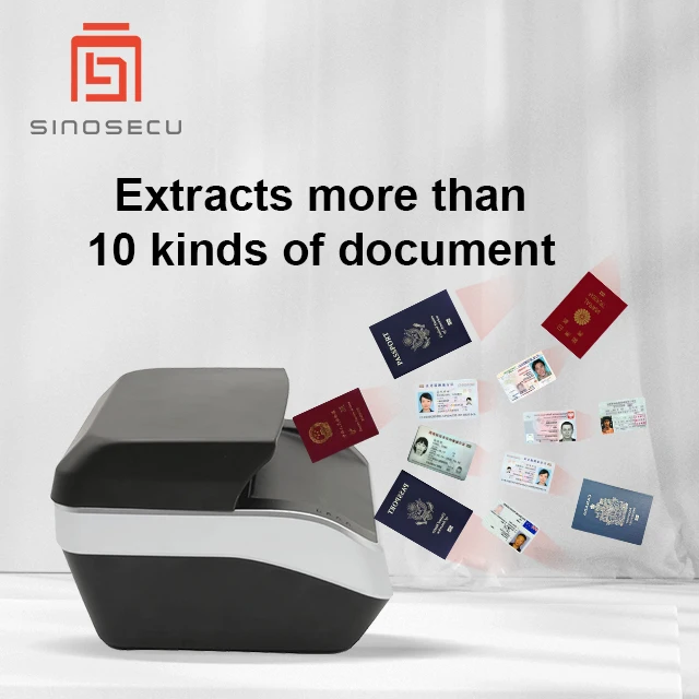 Sinosecu Travel Agency Passport Data Entry System is an all-in-one solution with software and passport reader