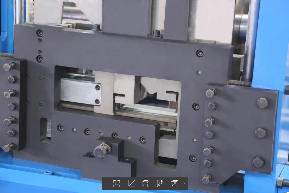 Automatic Cz80-300 C&z Cz Purlin Roll Line Forming Machine