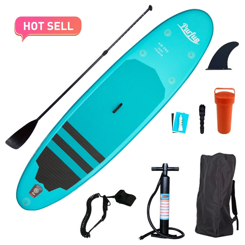 2023 OEM China supplier wholesale custom sailing double layer sup board gladiator paddle board 11ft with oars sub sap boards