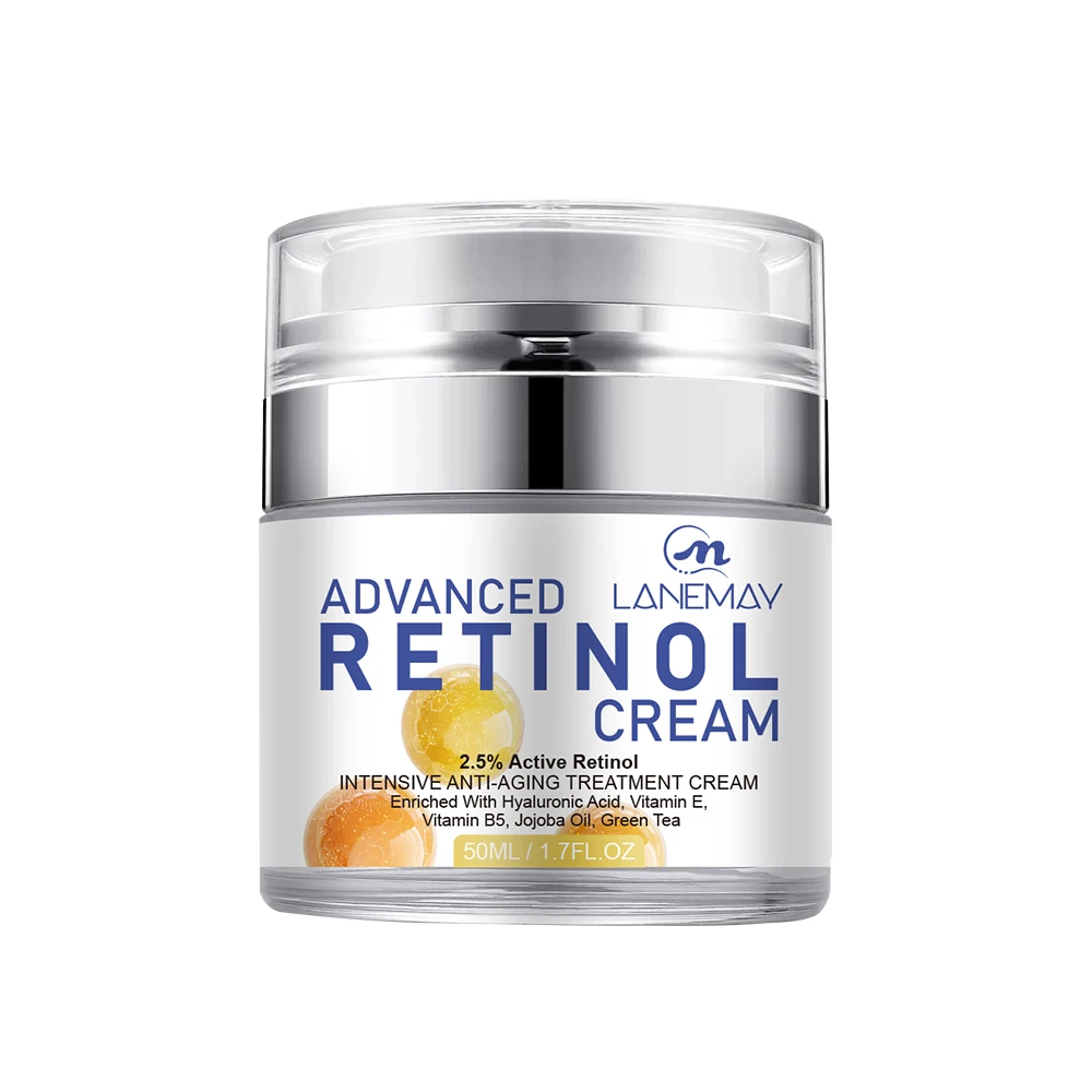 Private Label Skin Care Repair Customizing Anti-Aging Anti-Wrinkle Beauty Retinol Moisturizer Face &Neck Cream Reduce Wrinkle