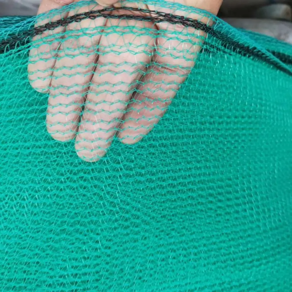 customized blue 50gsm polyethylene scaffolding safety nets debris netting