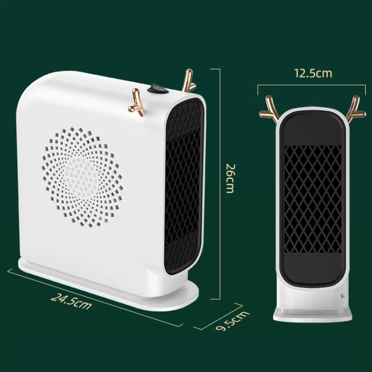 Winter Warm 500w Mini Electric Heater Portable Home heating Fan Air Heater Small Student Dormitory Heater