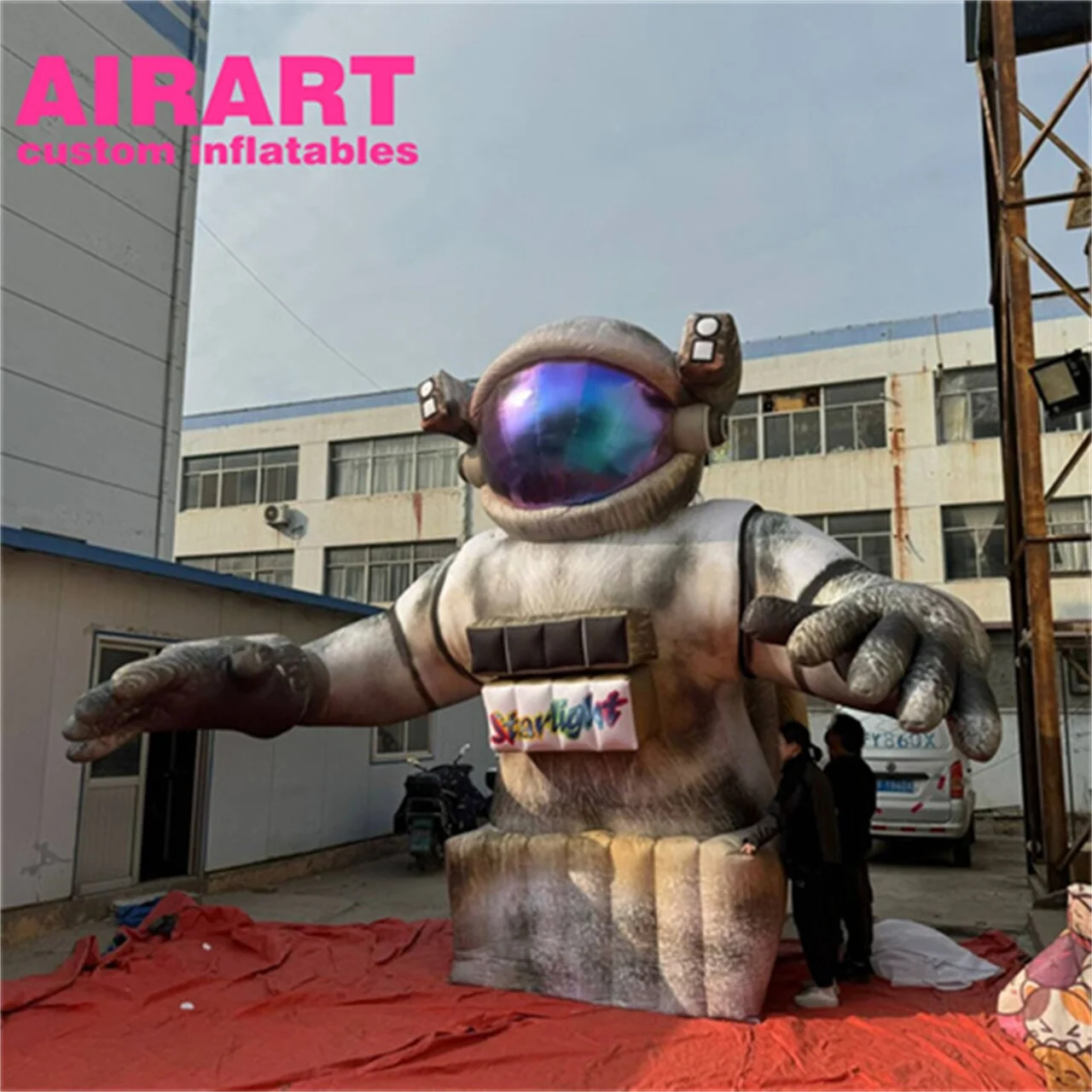 blow up inflatable space man,inflatable cartoon astronaut man balloon for sale