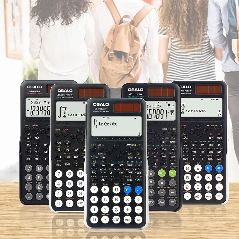 Hot Sale Scientific Calculator Multifunctional School Electronic Calculadora Cientifica for Student Test Calculadora Cientifica