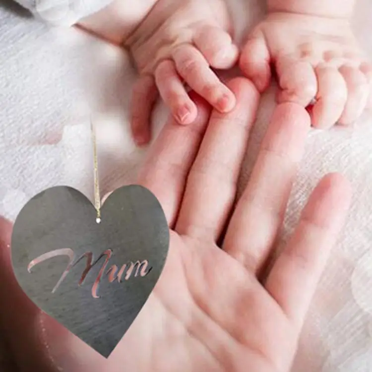 
Metal Flower Garden Decorative Stake Mum Flower Stakes Steel Sculpture Mothers Day Wall Art Decoration 