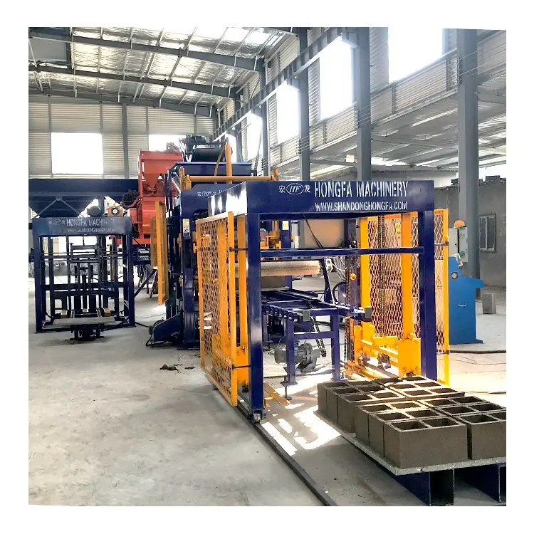 Автоматический QT6-15 концентрационный полый блок для строительства цементного песка Дизель/вакуум/Вибрационный метод сердечника двигателя Подшипник