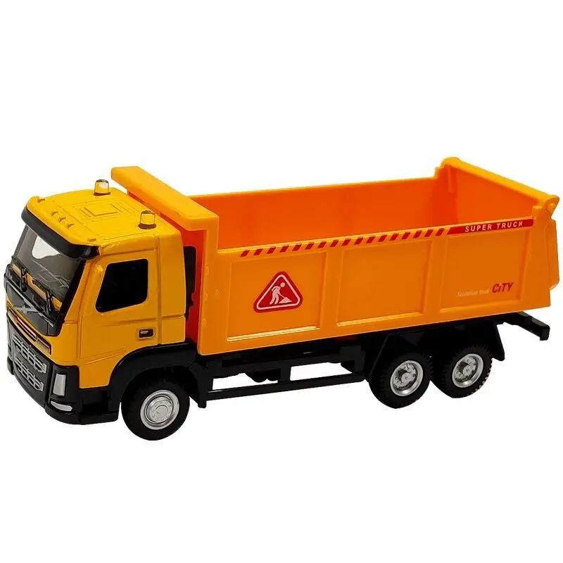 1:50 die cast toy truck model 14.5cm alloy construction car metal truck toy for kids