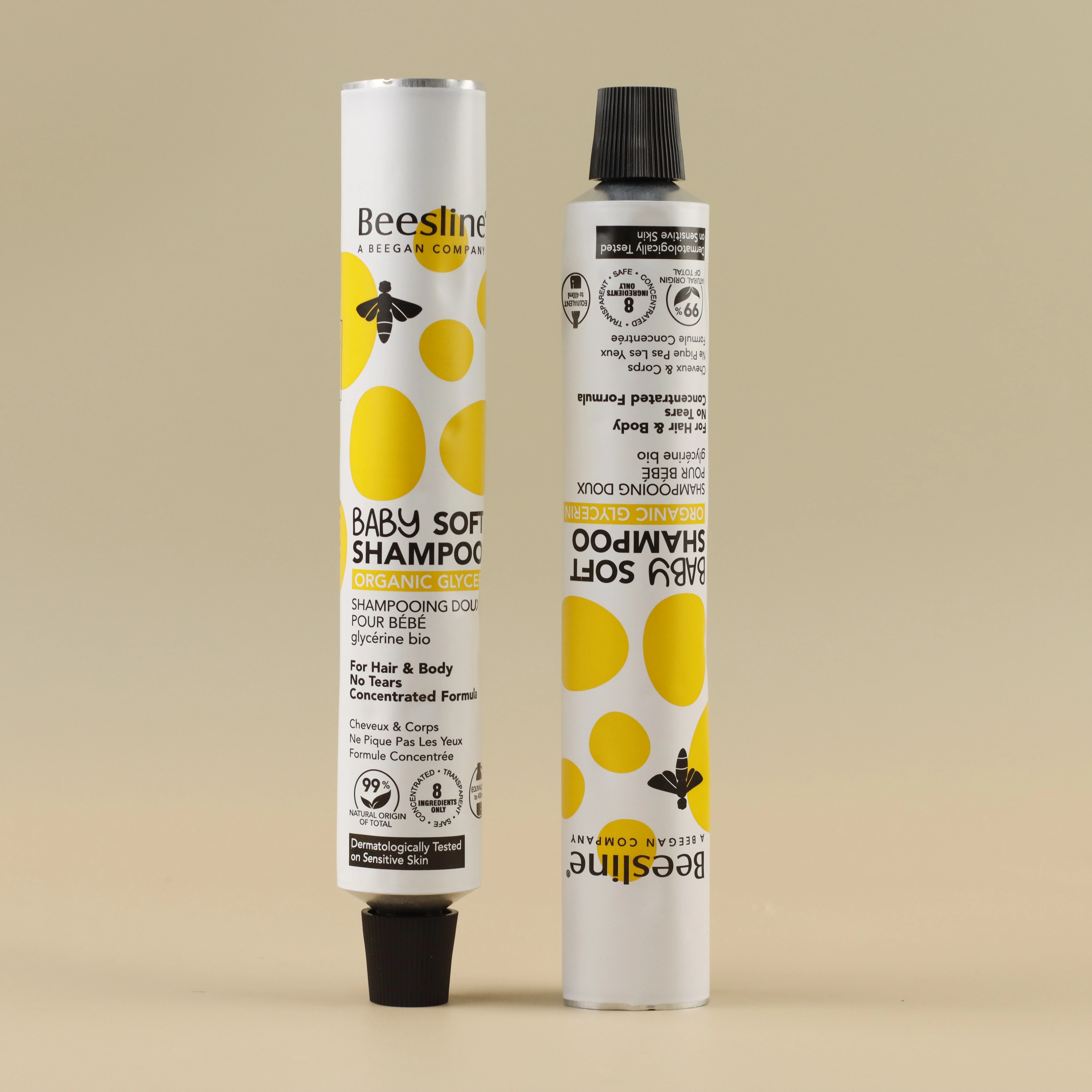 For sunscreen body lotion foundation cream 10ml - 30ml soft tube aluminium cosmetic tubes with 1-6 colors offset printing