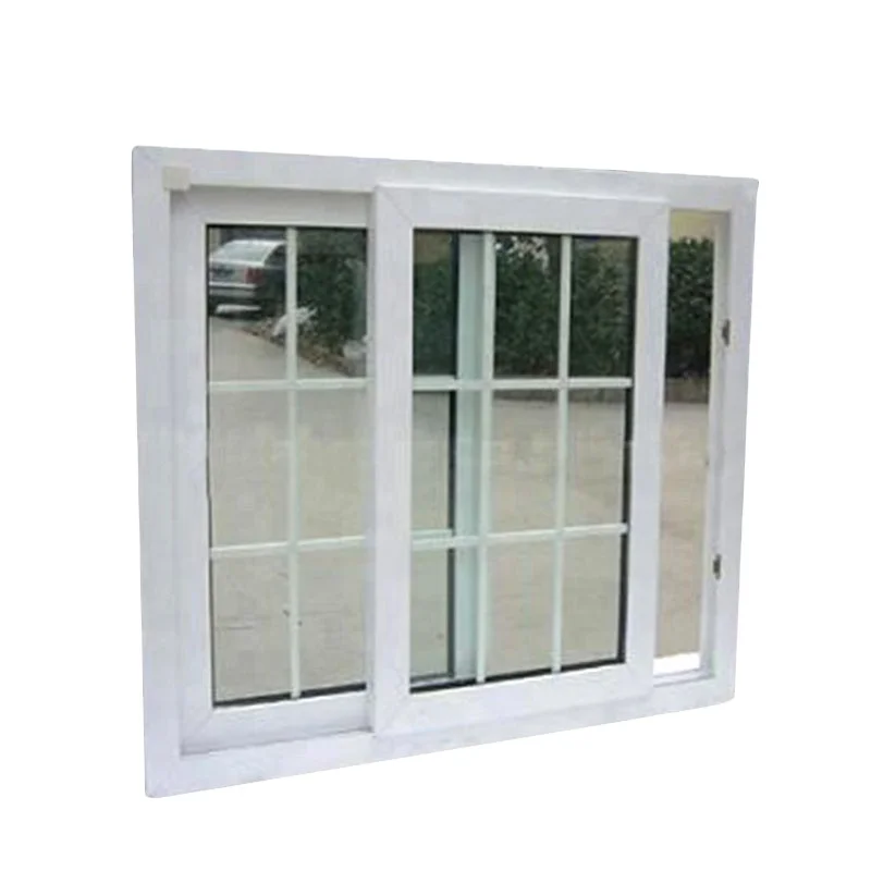 Windows Fenster Upvc Soundproof Windproof Hurricane Impact Glass Single Double Glazed Sliding Pvc Graphic Design Horizontal EPDM