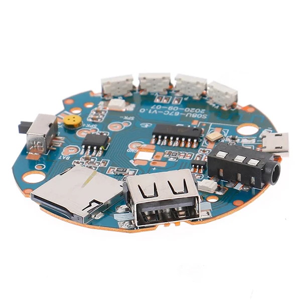 OEM bluetooth receiver speaker circuit board PCB assembly from Shenzhen PCBA manufacturer