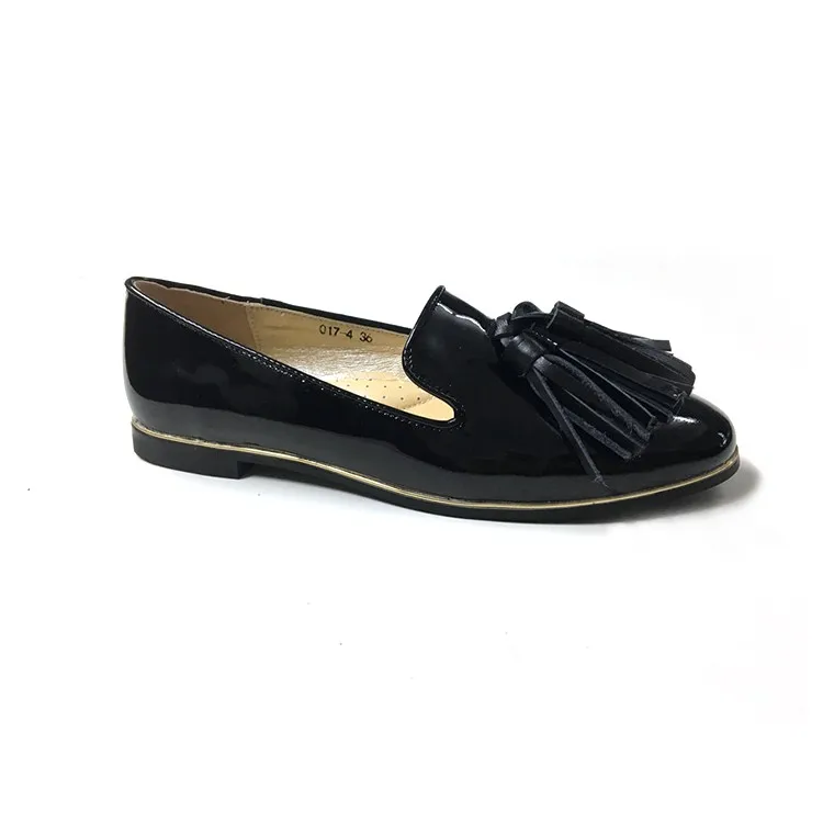 New Flat Sandals Lady rubber Shoes Wholesale Designer Leather Dressing Shoes for Women Flat Dress Shoes Customized