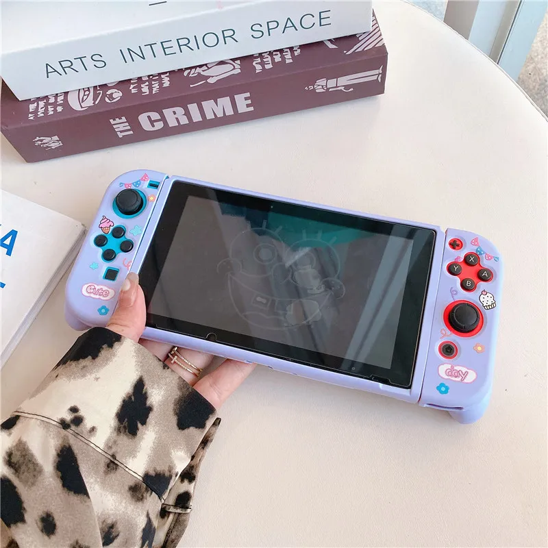 painted TPU soft protector for Nintendo Switch OLED game console NS protective cover Switch Case for Nintendo Switch