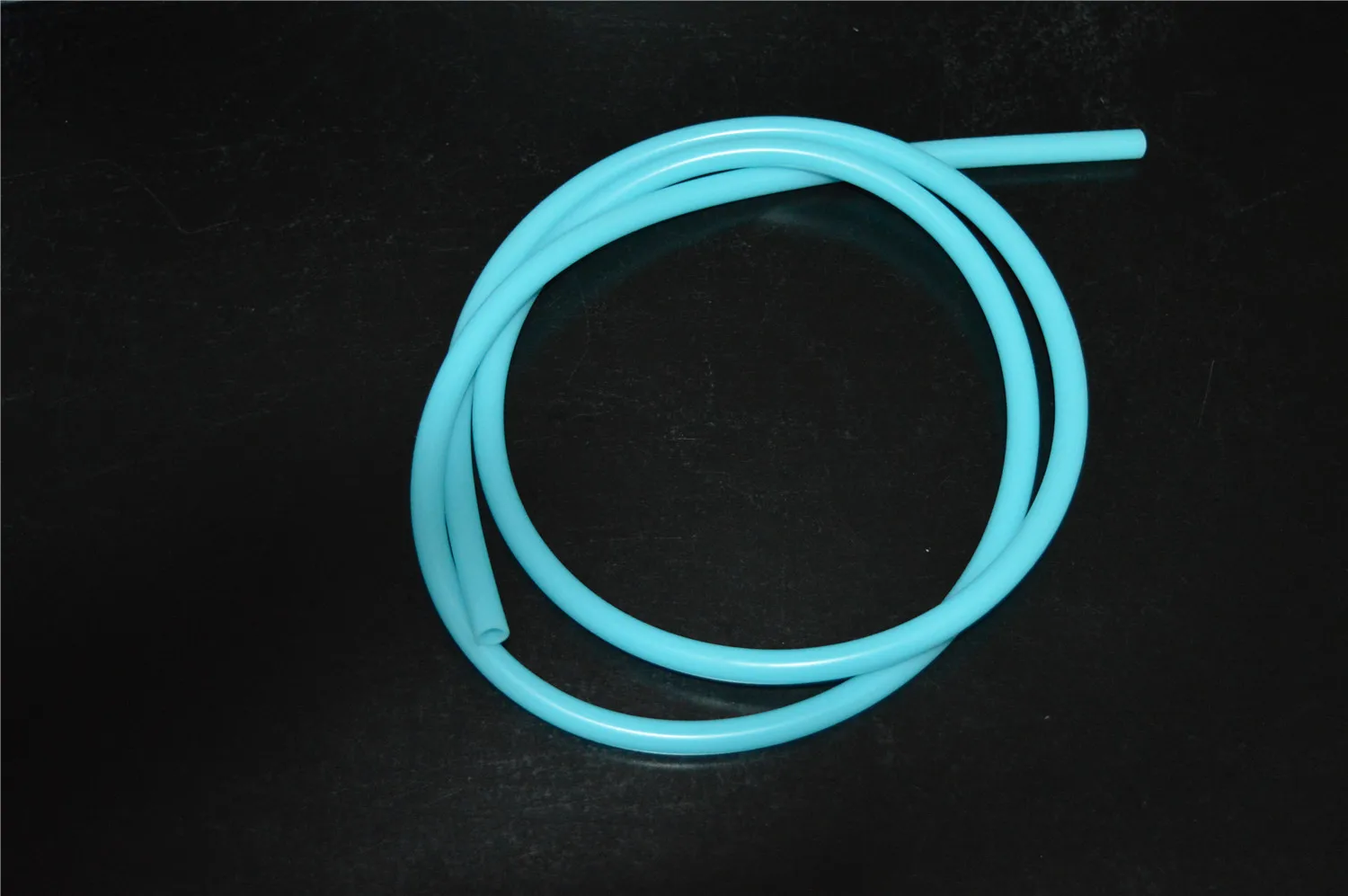 customized color silicone rubber tube transparent silicone tube glow in dark silicone tube