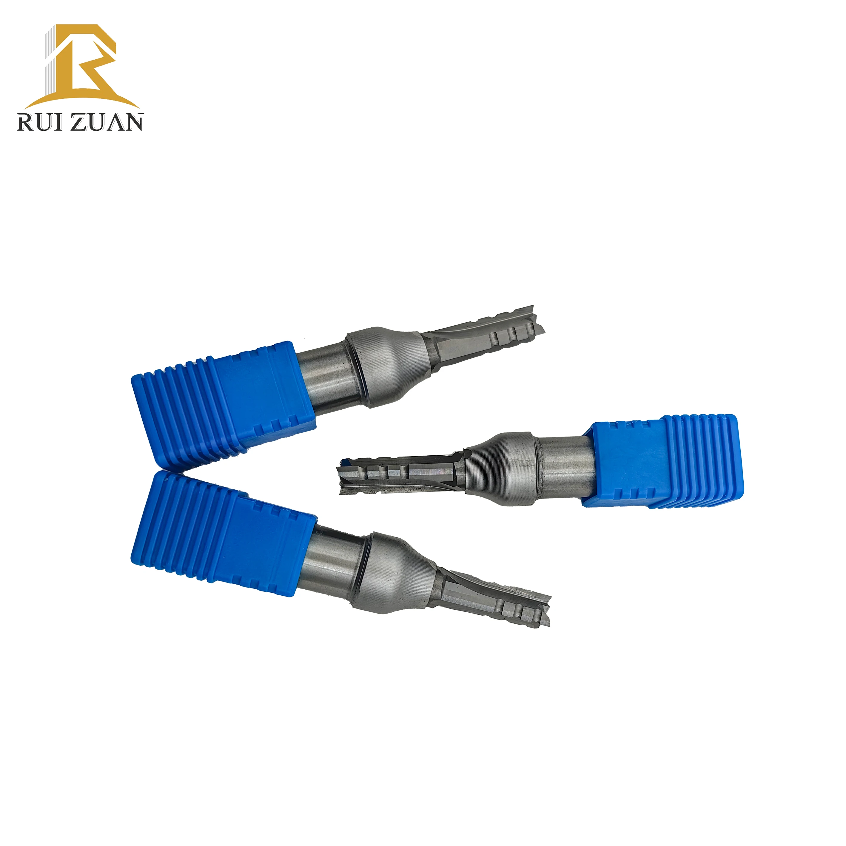 CNC Three Blade Slotting Knife With Coated Tungsten Steel TCT Straight Router Bit 3 Flute End Mill for Woodworking