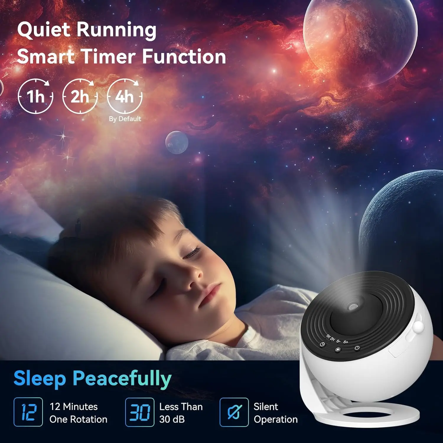 13 in 1 Galaxy Projector,HD 13 Images Star Projector Galaxy Light with Solar System Constellation Moon for Bedroom Ceiling