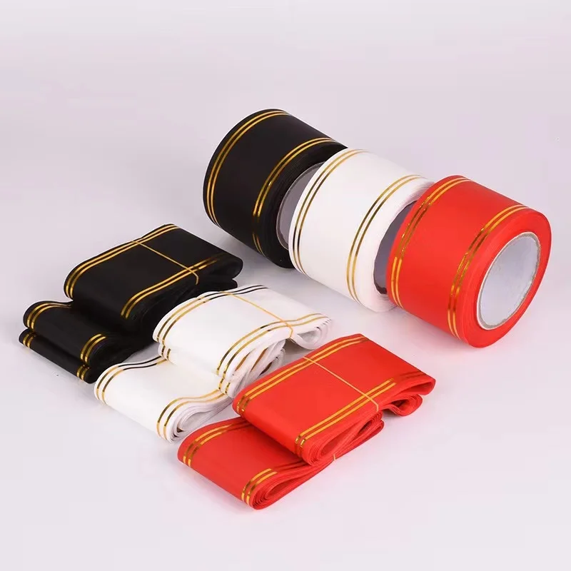 Wholesale Decoration 50m/roll Paper Ribbon Ribbon Ceremony For Gift Packing