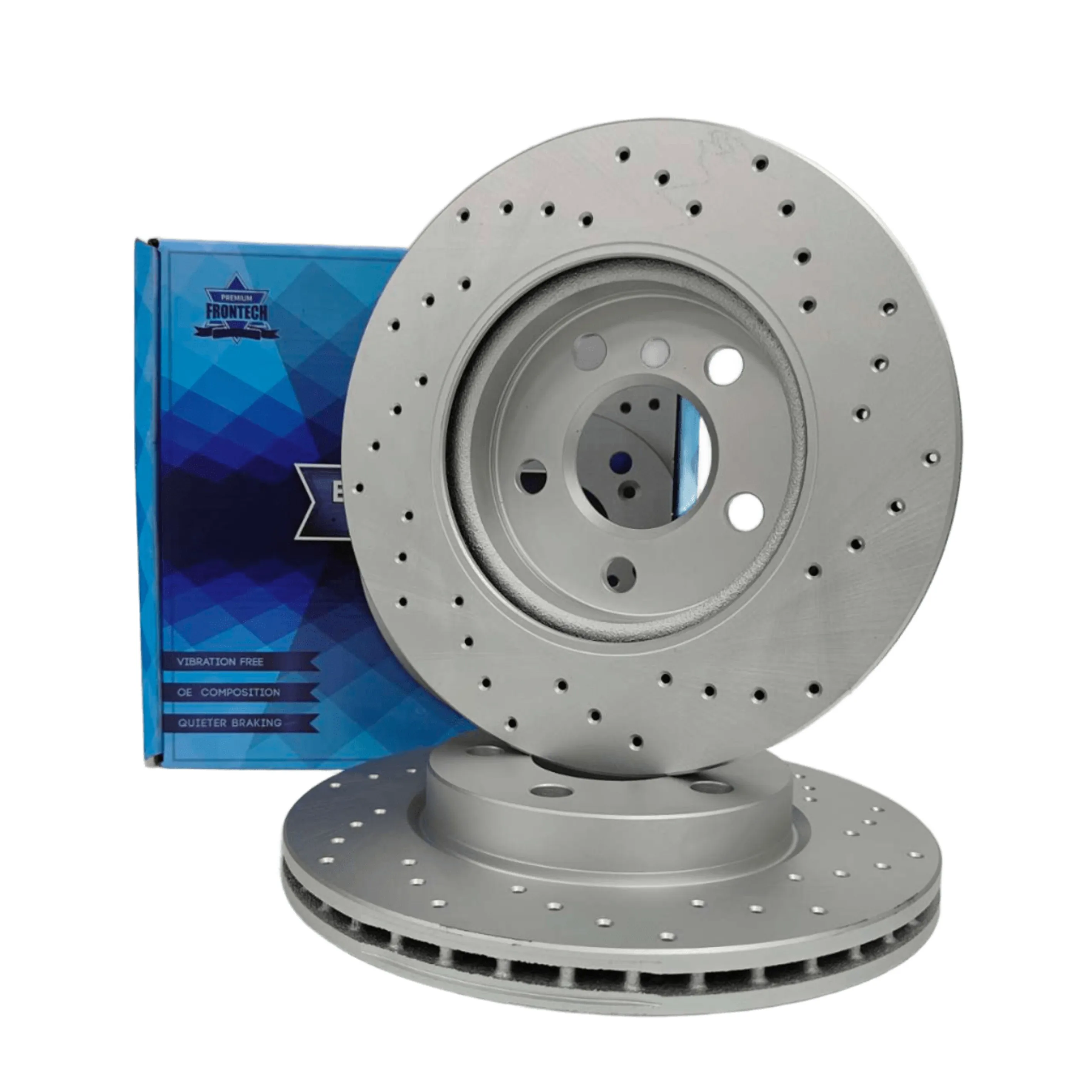 Frontech Original Factory Competitive Price Chinese Car Parts High Carbon Anti Shaking Brake Disc For CHERY EXEED TXL