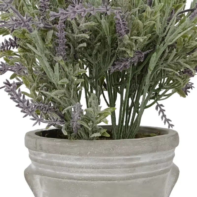 High Quality 43cm Plastic Artificial Flower Lavender For Interior For Outdoor Indoor Wedding Decoration