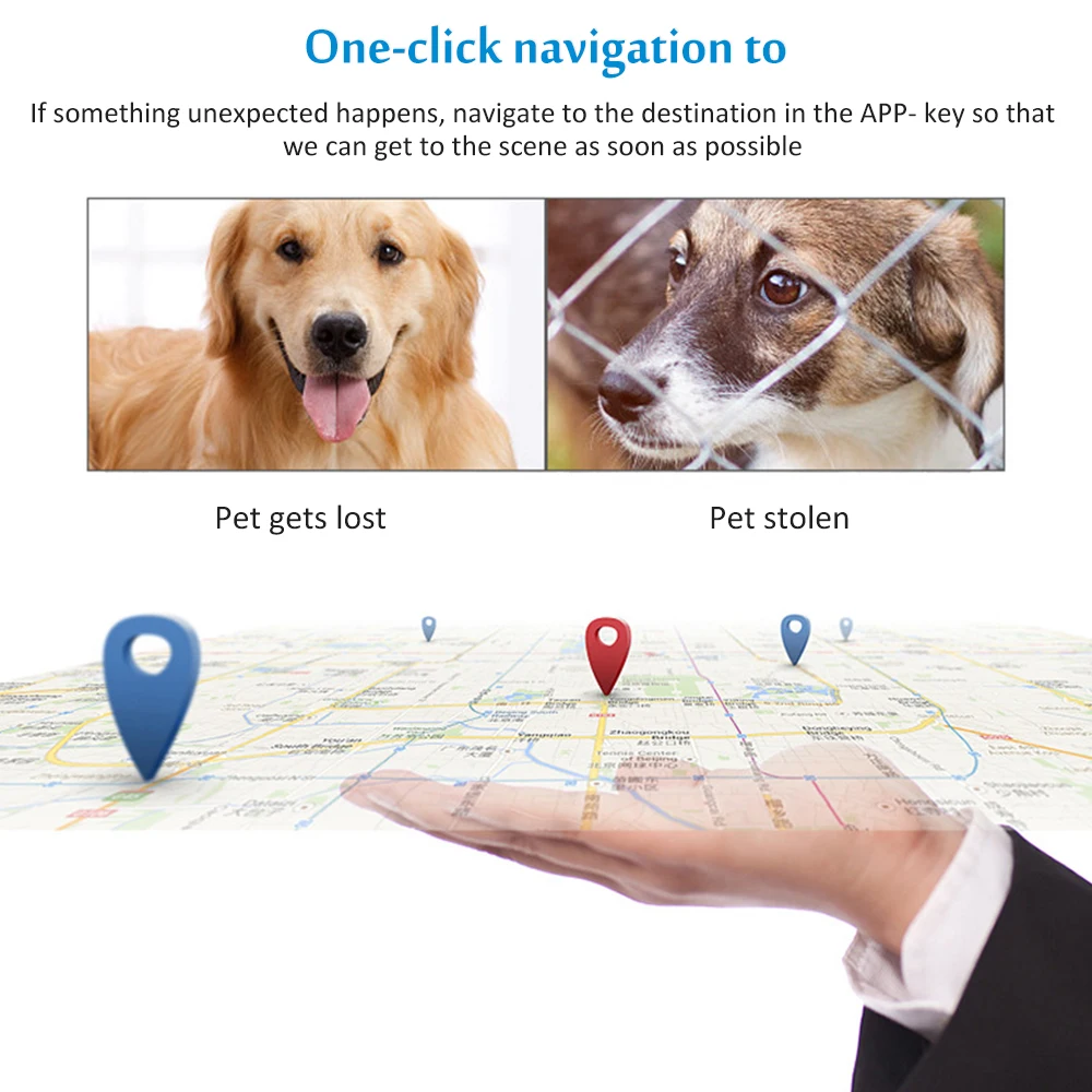 China Big Factory Good Price Locator Smallest Gps Pet Tracker