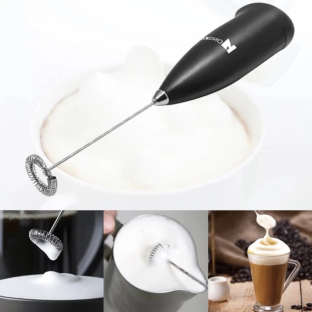 Electric Plastic Handle Foam Maker Blender Egg Beater Egg Stirrer Milk Frother Foamer Mixer